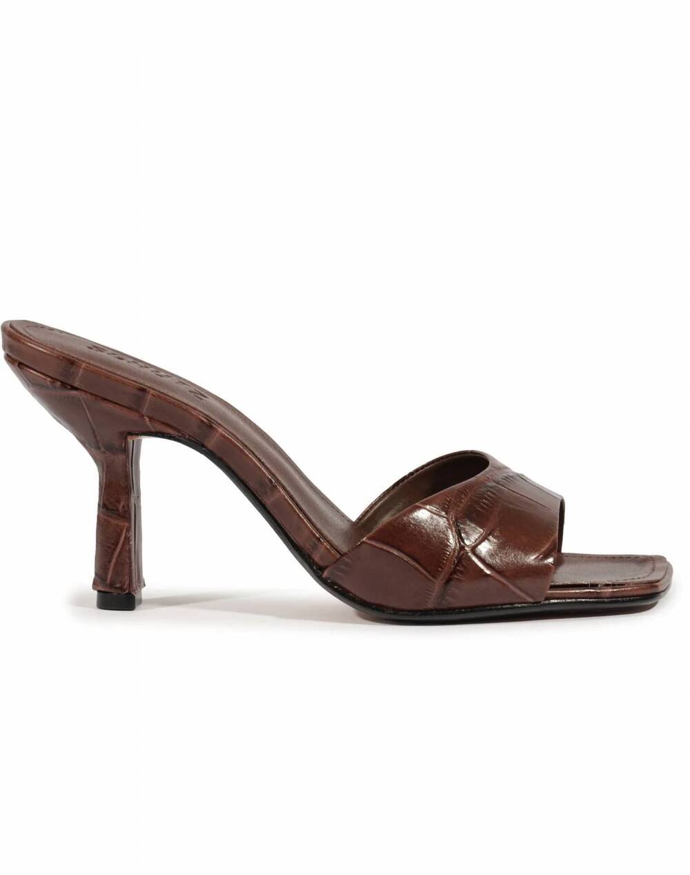 NEW SCHUTZ women's posseni leather sandals in brown